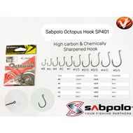 Sabpolo Octopus Hook SP401 #OCT High carbon mata kail oct