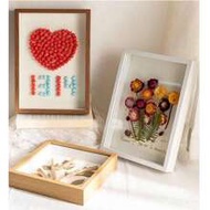 1pc 8inch 10inch A4 Shadow Box Frame, 3D Display Box Wooden Photo Frame 5cm Deep Tabletop Wall Frame