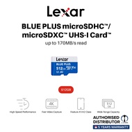 LEXAR MicroSD Card BLUE PLUS - 512GB
