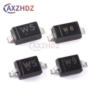 100PCS 3.9V-5.6V BZT52C3V9 W5 SOD123 SOD323 SMD Zener Diode BZT52C4V3 4.3V W6 BZT52C4V7S 4.7V W7 BZT