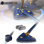 Triangle Mop 360 Twist Squeeze Wringing X Type Window Glass Toilet Bathrrom Floor Household Cleaning Ceiling Dusting
