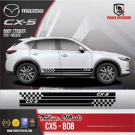 MAZDA CX-5 CAR BODY STICKER SET CX5 - B08