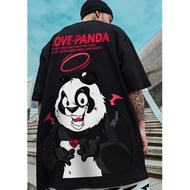 Big SIZE LOVE PANDA T-SHIRTS JAPANESE DISTRO T-SHIRTS OVERSIZE T-SHIRTS ALLSIZE T-SHIRTS S M L XL 2X