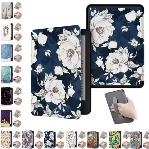 Case for Kindle Paperwhite 11th Generation 6.8 Inch 2021 Signature Edition 11th HandStrap Ebook Auto
