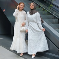 TIFFANY DRESS - korean dress - vintage dress - vintage midi dress - Eid clothes - floral dress - ret