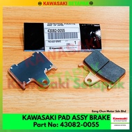 KAWASAKI GTR 1400 GENUINE PART PAD ASSY BRAKE (2012-2021) 43082-0055
