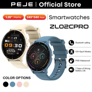 [PEJE ZL02CPRO]Sport Smart Watch  Silicone Band Wireless Functionality Voice Assistant