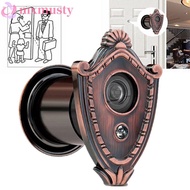 MXMUSTY Doorbell Multi-function Durable Door Peep Door Viewer Hole Viewer Home Security Peep Sight H