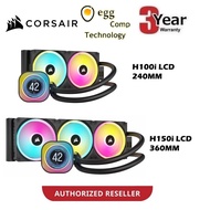 CORSAIR ICUE LINK LCD H100i / H150i  RGB 240MM / 360MM LIQUID COOLER