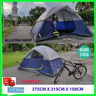 Camping Tent 6 person Khemah Camping 6 orang  Geertop Camping Tent