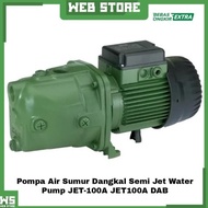 Pompa Air Sumur Dangkal Semi Jet Water Pump JET-100A JET100A DAB