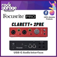 Focusrite Clarett+ 2Pre USB-C Audio Interface