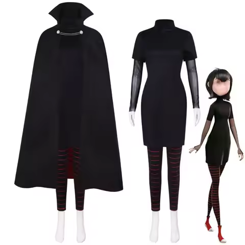 Mavis Dracula Cosplay Costumes Hotel Transylvania Role Play Halloween Carnival Party Outfit For Wome