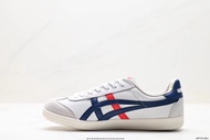 Onitsuka Tiger Tokuten Anti slip and wear-resistant white blue red casual shoes