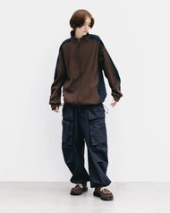 CLESSTE +phenix WINDSTOPPER® by GORE-TEX LABS TWILL CITY MILITARY CURVE PANTS (BLACK) Size 1