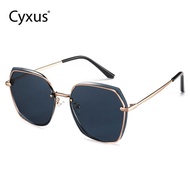 Cyxus Fashion Shades Big Frame Sunglasses Rimless