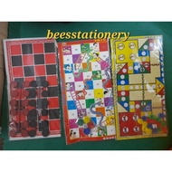 Snake Games 2 / Aeroplane Games 1/ Draughts Games 10" x 10"
