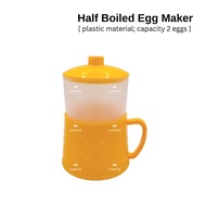 Half Boiled Egg Maker Container with Handle Bekas Telur Separuh Masak