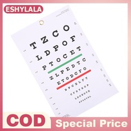 [Bea-t] Premium Snellen Eye Chart Wall Chart Plastic Waterproof Snellen Charts For Eye Test Exams [[