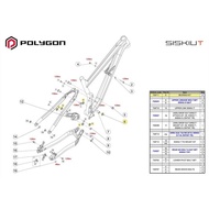 Ing Frame Polygon Siskiu D7 - Siskiu N - Siskiu T