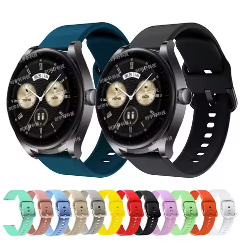 For HUAWEI WATCH Buds Strap Silicone Sport 22mm Bracelet Band For Huawei Watch 3 4/GT 2 GT 3 46mm/GT