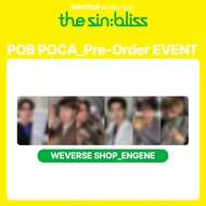 [SET] ENHYPEN 8th Mini Album [ THE SIN : BLISS ] WEVERSE SHOP POB PHOTOCARD