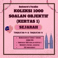 [SOFTCOPY/PDF] KOLEKSI 1000 SOALAN OBJEKTIF (KERTAS 1) SEJARAH SPM | KSSM | SPM | Format Terkini