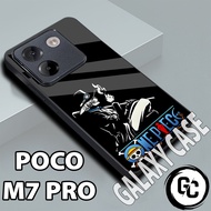 Glossy softcase poco m7 pro/case poco m7 pro Anime/case poco m7 pro glitter/casing poco m7 pro