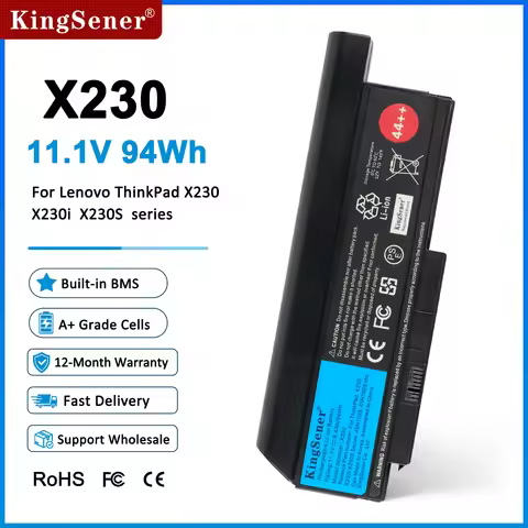 KingSener Korea Cell Laptop Battery For Lenovo Thinkpad X220 X220I X220S X230 X230i X230S 45N1025 45