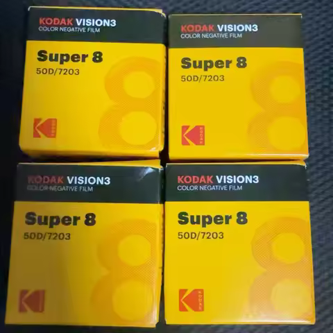 Kodak Original Vision3 Super 16mm Film 8 Colors Spot Sensitivity Film Kodachrome II Super 8mm Movie 