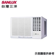[特價]【SANLUX台灣三洋】7-8坪 一級能效變頻頻窗型右吹冷專冷氣 SA-R50VSE