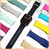 Soft silicone sport strap for iWatch ultra 2 49mm 45mm 41mm SE2 6 5 40mm 44mm 38mm 42mm Tai jam tang