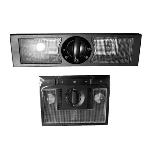 AEF3-2Pcs Front&Rear Roof Reading Light 6Q0947291A 6Q0947613A For VW Polo 9N Touran 02-10 Seat Leon 
