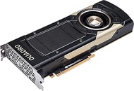 HP NVIDIA Quadro GV100 Graphics Card - Quadro GV100-32GB HBM2 - PCIe 3.0 x16-4x DisplayPort - for Wo