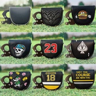 Golf Putter Cap Cover Suitable for LAB DF3 Putter Cover Double Ear Magnet Closing Middle Rod Cushion