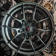 RAYS SPORT RIM KF5050 FLOW FORMING 18INCH×8J PCD 5×113 ET35 (1 SET)