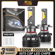 A Pair H11 LED Headlight For Car H7 H4 Bulbs Canbus H1 H8 H9 9005 HB3 9006 HB4 9012 HIR2 Fog Lamp 60