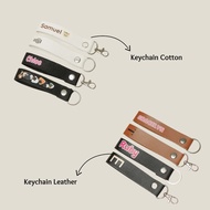 GANTUNGAN Cute Custom Name Bag Hanger for Children / Custom Name Bag Tag / Premium Baggage Tag / Bag