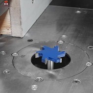 2Pcs Flattening Router Bit 6 Flute Efficient Surfacing Router Bit Rustproof Slab Flattening Router B