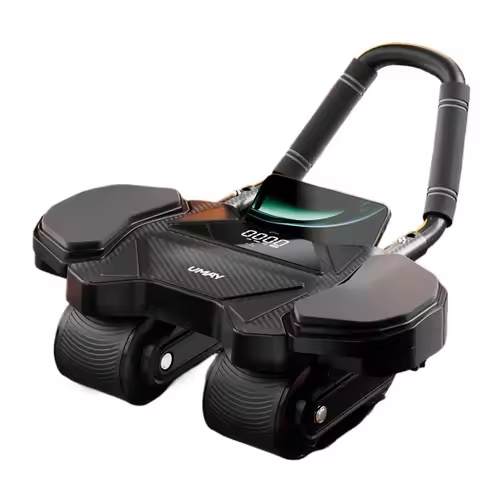 Four-wheel Abdominal Wheel Automatic Rebound Home Abdominal Training Equipment Professional Abdomina
