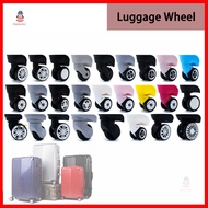 2PCS Luggage wheel accessories universal wheels travel luggage box wheels password zipper box wheels