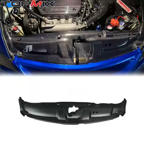 For Honda Civic Type-R FD2 FA1 Carbon Fiber Engine Bay Trim & Radiator Cover