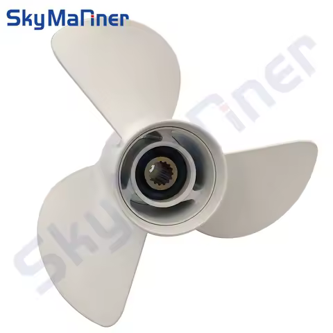 6E5-45945-01-EL-00 Propeller 13 1/4x17-K For Yamaha Outboard Motor 75HP 85HP 90HP 115HP Aluminum All