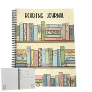 Book Review Journal Portable Reading Log Journal Book Personal Organizers Study Tracker Read List Ch