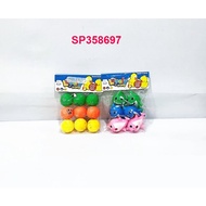 Bag of 2 models (9 balls, 6c shark balls), 0612-2B (Bag)