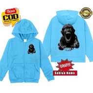 The kid scp 67 Children's zipper Hoodie Jacket