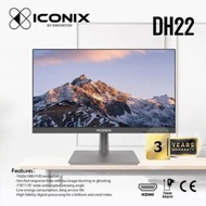 ICONIX 22 INCH FHD 100HZ FreeSync Monitor