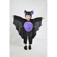 Kelawar binatang serangga kanak-kanak/lalat/nyamuk pakaian persembahan dongeng Halloween kostum pers
