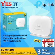 TP-Link TL-MR105 / Archer MR200 AC750 Wireless Dual Band SIM 4G LTE Router -- FREE RM10 AEON VOUCHER