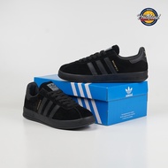 (YTL) Adidas Classic BroomField Black Gold Shoes - Adult Men Women Shoes